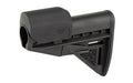 Bravo Company, Mod 3 Stock, Fits Mil Spec Buffer Tube, Black, Includes Riser