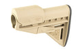 Bravo Company, Mod 3 Stock, Fits Mil Spec Buffer Tube, Flat Dark Earth, Includes Riser