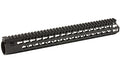 Bravo Company, 15" ALPHA Keymod Rail, Fits AR Rifles, Aluminum Alloy, Includes BCM KeyMod Sling Mount and a BCM KeyMod Nylon Rail, Black