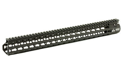 Bravo Company, 17" ALPHA Keymod Rail, Fits AR Rifles, Aluminum Alloy, Includes BCM KeyMod Sling Mount and a BCM KeyMod Nylon Rail, Black