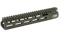 Bravo Company, 10.5" MLOK Compatible Modular Rail (MCMR), For AR Rifles, Black