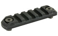 Bravo Company, 3" Aluminum Picatinny Rail Section, MLOK Compatible, Black