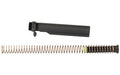 Bravo Company, MK2 Recoil Mitigation System, Mod 1, 8 Position Buffer Tube Complete Assembly, Matte Finish, Black, Includes T0 Buffer, M16A4 Rifle Action Spring, MK2 Receiver Extension, QD End Plate, Castle nut, Fits AR Rifles