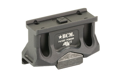 Bravo Company, A/T Optic Mount, Fits Aimpoint Micro T2, Lower 1/3 Cowitness, Anodized Finish, Black