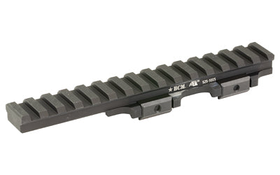 Bravo Company, A/T 525-10X5 Optic Riser, Fits Picatinny, 6.125" Long, 0.525" Height, Anodized Finish, Black