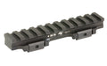 Bravo Company, A/T 525-11 Optic Riser, Fits Picatinny, 4.5" Long, 0.525" Height, Anodized Finish, Black