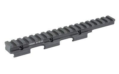 Bravo Company, A/T 525-13x5 Optic Riser, Fits Picatinny, 7.25" Long, 0.525" Height, Anodized Finish, Black