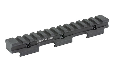 Bravo Company, A/T 525-13 Optic Riser, Fits Picatinny, 5.75" Long, 0.525" Height, Anodized Finish, Black