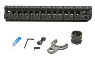 Bravo Company, Quad Rail, Picatinny Rail, Fits AR Rifles, 12", Black