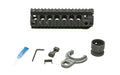 Bravo Company, Quad Rail, Picatinny Rail, Fits AR Rifles, 7", Black