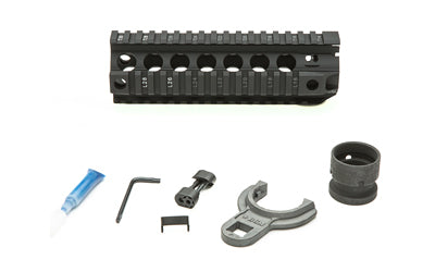 Bravo Company, Quad Rail, Picatinny Rail, Fits AR Rifles, 7", Black