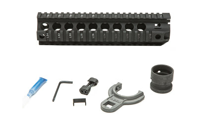 Bravo Company, Quad Rail, Picatinny Rail, Fits AR Rifles, 9", Black