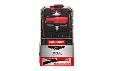 Birchwood Casey, Universal Rifle Cleaning Kit, 21 Piece, Unique Handle
