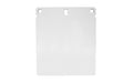 Birchwood Casey, AR500 Gong, 10" Square Target, 3/8", White