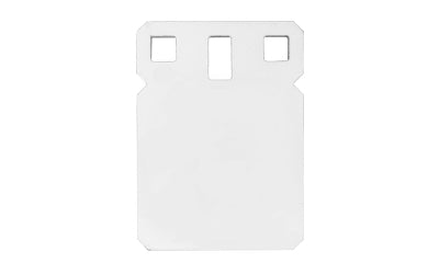 Birchwood Casey, AR500 Gong, 4" Square Target, 3/8", White