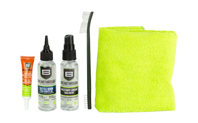 Breakthrough Clean Technologies, Essentials Kit, Military-Grade Solvent & High Purity Oil, 2oz each