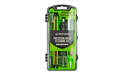 Breakthrough Clean Technologies, Vision Series, Cleaning Kit, .270/.284 Cal and 7MM, Includes Cleaning Rod Sections, Hard Bristle Nylon Brushes, Jags, Patch Holders, Cotton Patches, Durable Aluminum Handle And Mini Bottles of Breakthrough Military-Grade