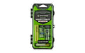 Breakthrough Clean Technologies, Vision Series, Cleaning Kit, For  44/45 Cal, Includes Cleaning Rod Sections, Hard Bristle Nylon Brushes, Jags, Patch Holders, Cotton Patches, Durable Aluminum Handle And Mini Bottles of Breakthrough Military-Grade Solvent