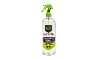 Breakthrough Clean Technologies, Suppressor Cleaner, Solvent, 16oz Pump Spray Bottle