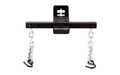 Birchwood Casey, T-Post Gong Mount, Black, Steel Target Not Included