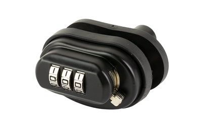 Birchwood Casey, Trigger Lock, 3 Dial Combination, Fits Most Handguns/Rifles/Shotguns, Black