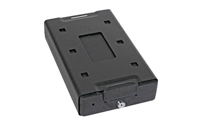 Bulldog Cases, Car Safe, 8.2"x6"x2.2", Keyed Lock, Black