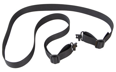 Bulldog Cases, Single Point Sling, Deluxe Locking Swivels, Poly Oxford Nylon Construction, Black