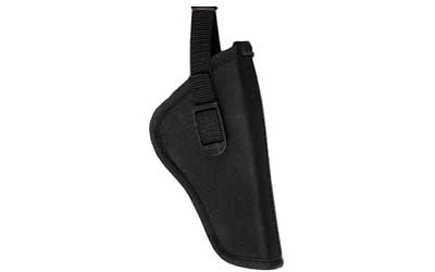 Bulldog Cases, Deluxe Hip Holster, Fits Large Auto Handgun With 3.5"-5" Barrel, Right Hand, Black