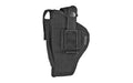 Bulldog Cases, Extreme Belt Holster, Fits Most 2.5"-3.75" Barrel Compact Autos with Laser or Light, Ambidextrous, Nylon, Black