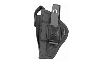 Bulldog Cases, Fusion Belt Holster, Fits Medium/Large Frame Auto, Ambidextrous, Black