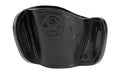 Bulldog Cases, Molded Leather Hip Holster, Fits Most Medium Frame Autos, Right Hand, Black