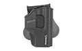 Bulldog Cases, Rapid Release Paddle Holster, Right Hand, Fits SigP320 Series, Black Polymer