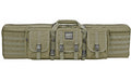 Bulldog Cases, Deluxe Tactical Rifle Case, Fits Single Rifle, Three Front Acc. Pockets, Large Main Front Pocket, Back Pack Straps, 36" Soft Case, Green