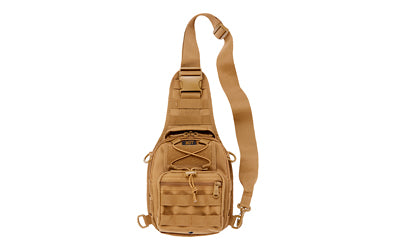 Bulldog Cases, "Go" Sling Bag, X-Small, Tan, Nylon