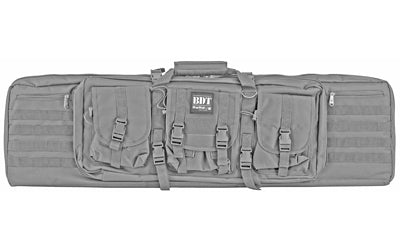 Bulldog Cases, Tactical Double Rifle Case, Seal Gray, 43"