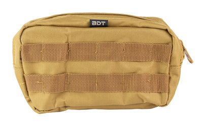 Bulldog Cases, BDT MOLLE Utility Pouch, Poly Oxford Nylon Material, Tan