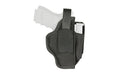 BLACKHAWK, Multi-Use Belt Holster, Fits 4.5"-5" Large Autos with Magazine Pouch, Ambidextrous, Black