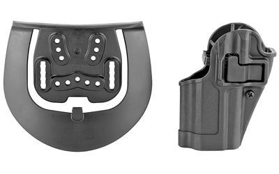 BLACKHAWK, SERPA CQC Concealment Holster with Belt and Paddle Attachment, Fits HK VP9/40, Left Hand, Matte Black