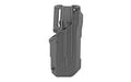 BLACKHAWK, T-Series L2D, Duty Holster, Right Hand, Black Finish, Fits Glock 21 With TLR1/TLR2, Includes Jacket Slot Belt Loop