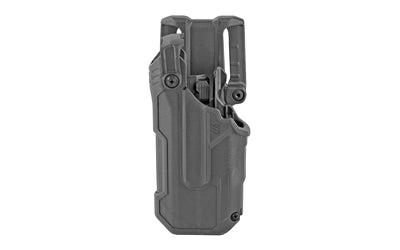 BLACKHAWK, T-Series L3D, Duty Holster, Left Hand, Black Finish, Fits Glock 17/22/31 With TLR7, Includes Jacket Slot Belt Loop