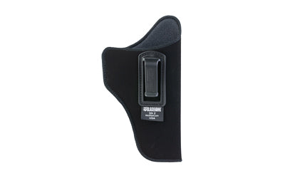 BLACKHAWK, Inside-the-Pants Holster, Size 2, Fits Medium Revolver with 4" Barrel, Right Hand, Black