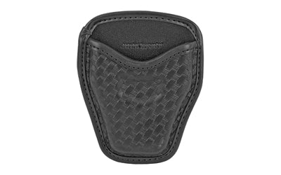 Bianchi, Model 7934 AccuMold Elite Open Handcuff Case, Basket Weave Duraskin, Black Finish