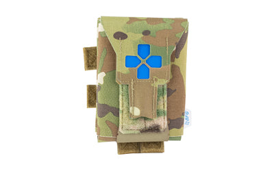 Blue Force Gear, Nano ES V2, Micro Trauma Kit NOW!, Medical Pouch, Empty, Multicam, Helium Whisper Attachment