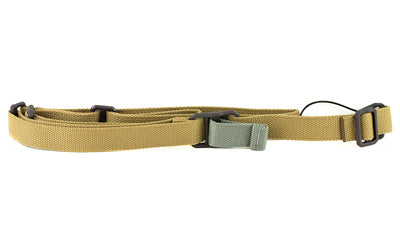 Blue Force Gear, Vickers Standard AK Sling, Coyote Brown Finish, Molded Acetal Adjuster