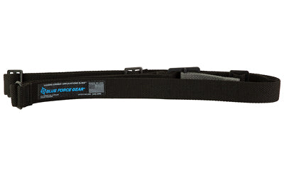 Blue Force Gear, Vickers Combat Applications Sling, 2 Point Combat Sling with Metal Hardware, 54"-64" Length, Black, 1.25" Webbing