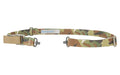 Blue Force Gear, Vickers ONE Sling, 2-Point Combat Sling, Push Button Swivels, 54" with Adjuster Tightened, Multicam, 1" Webbing