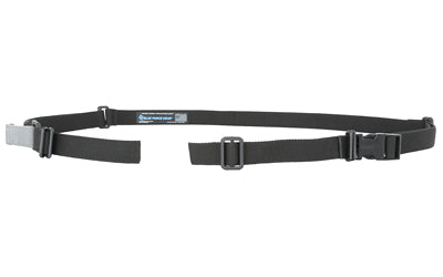 Blue Force Gear, Vickers, 2-Point Combat Sling, Push Button Swivels, 54" with Adjuster Tightened, Black, 1.00" Webbing