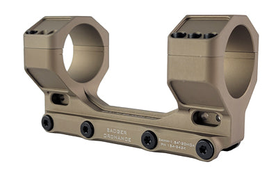 Badger Ordnance, Condition One Max, Mount, 34mm, 1.54" Height, 20 MOA, Fits Picatinny, Anodized Finish, Tan