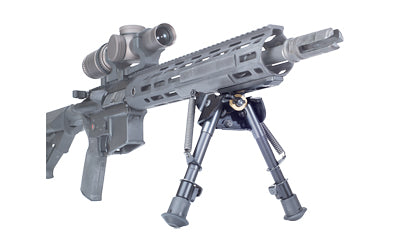 Badger Ordnance, LPBK Enhanced Bipod, Fits M-LOK, 6"-9" Adjustable Length, Black
