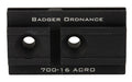 Badger Ordnance, C1 12 O'Clock Top Optical Platform, Fits Aimpoint Acro, For Use with C1 Arc, Anodized Finish, Black